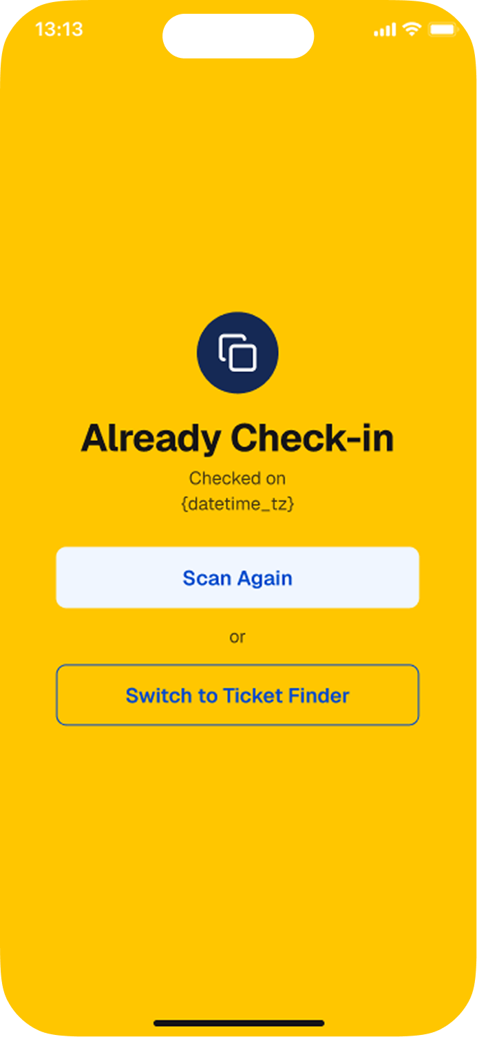 Craftor already checked-in state